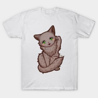 Kitty Final Boss Illustration T-Shirt